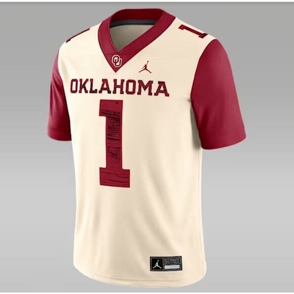 Jordan Men's Kyler Murray #1 Oklahoma Sooners Football Jersey - Size L - Picture 1 of 8